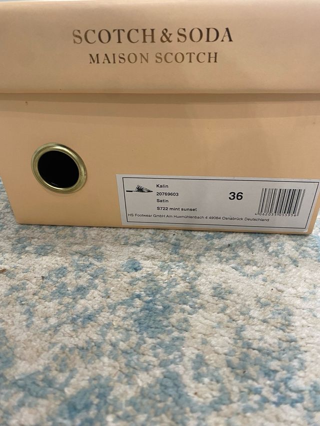 Babuchas originales  SCOTCH SODA SIN ESTRENAR