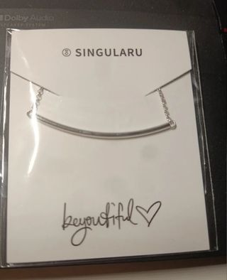 Pulsera plata barra fina SINGULARU