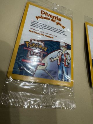 N.3 Pokémon Promo black Star ITA Sealed