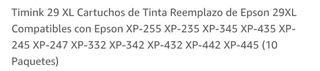 Tinta para impresora 