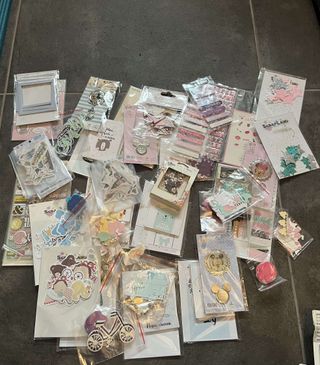 Stickers, resina e varie