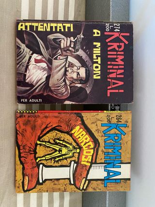 Set 2 fumetti Kriminal