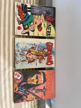 Set 3 fumetti Zagor e Geronimo