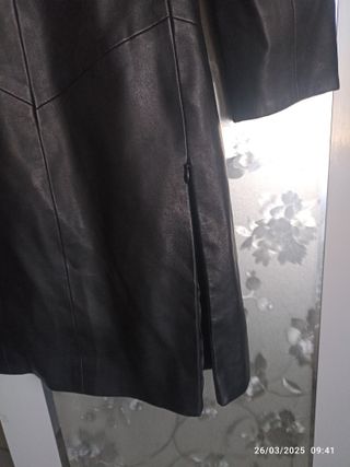 Chaqueta ligera piel sintética t.36