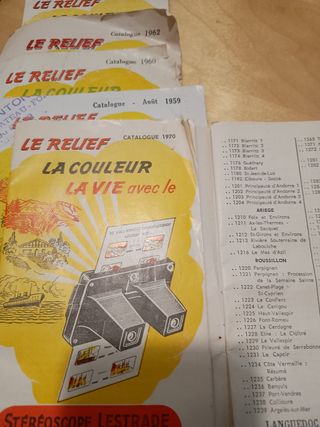 Tarjetas estereoscópicas 3D Romo...