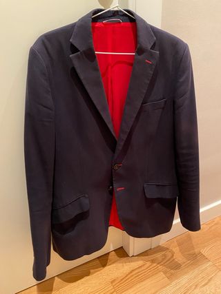 Americana azul el Ganso