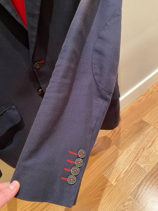 Americana azul el Ganso