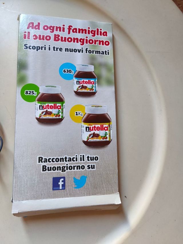 Gadget spalmini Nutella