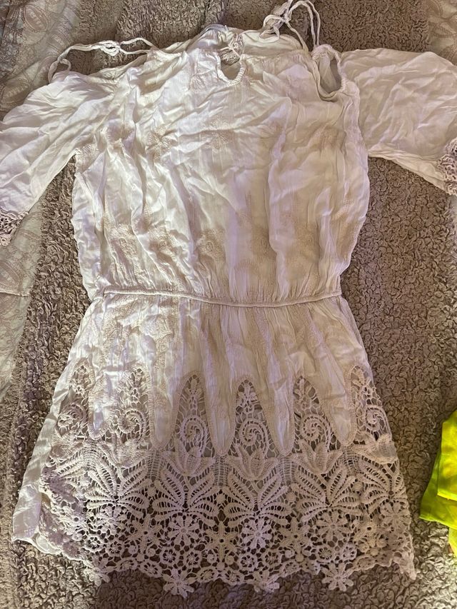 Vestido blanco ibizenco