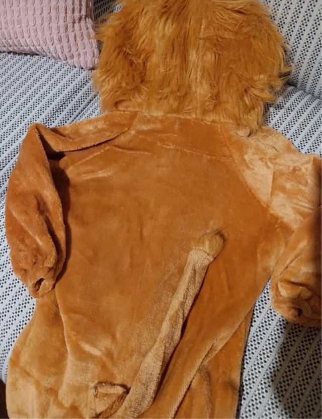 Vestito Carnevale Leone 12/18 mesi