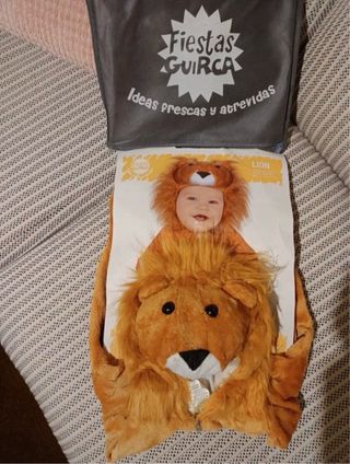 Vestito Carnevale Leone 12/18 mesi