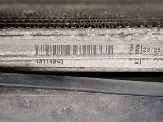 Radiadores y electroventiladores Opel Vectra C 1.9