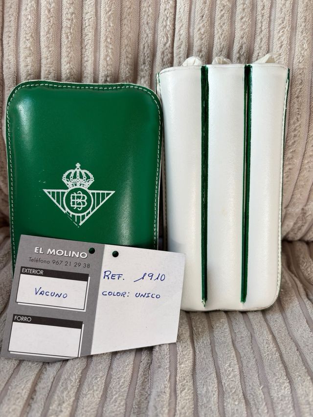 Purera Real Betis en piel