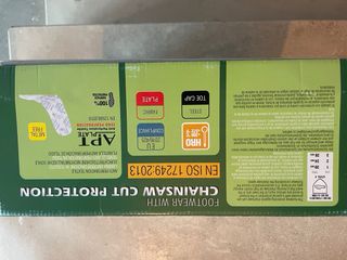 Botas motosierra clase 3