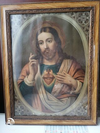 Cuadro sagrado corazón de Jesús