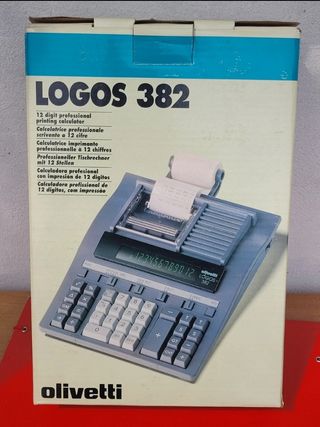 Calcolatrice Olivetti Logos 382