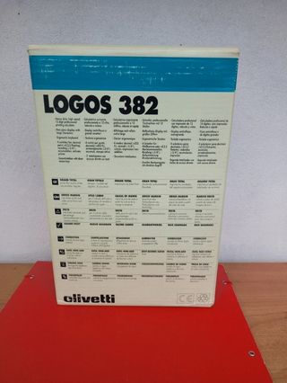 Calcolatrice Olivetti Logos 382
