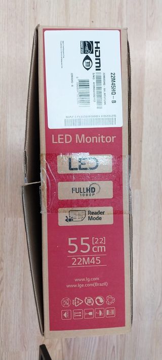 2 monitor Lg 21.5"