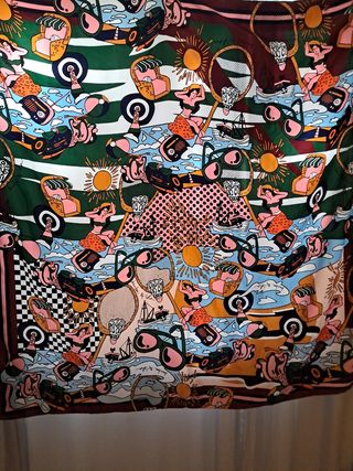 Bimba y Lola Fular mujer motivos playa