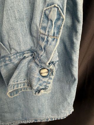 LEVIS camisa azul cielo vaquera VINTAGE talla L