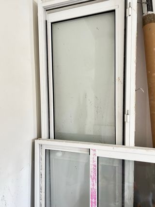 Puerta mas ventana alumino