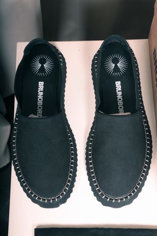 espadrillas uomo nero di Bruno Bordese nere