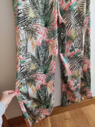 Mono satinado estampado 