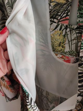 Mono satinado estampado 