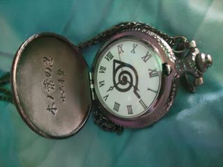 Reloj de Bolsillo Del Anime Naruto Konoha