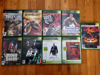 Lote 8 juegos clásicos - Xbox