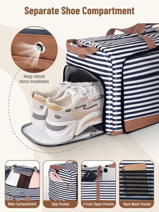 Lekesky Bolsa de Viaje Grande 80L plegable