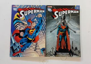 SUPERMAN UNIVERSO DC 1, 3, 5, 6 PLANETA DEAGOSTINI