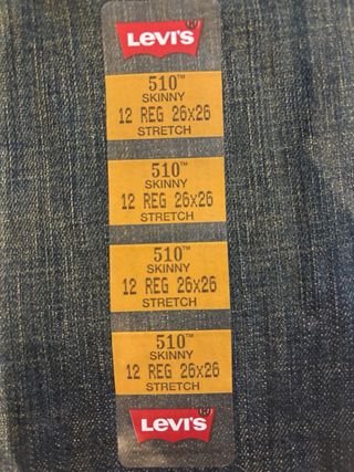 Levi’s 510 niño con etiqueta