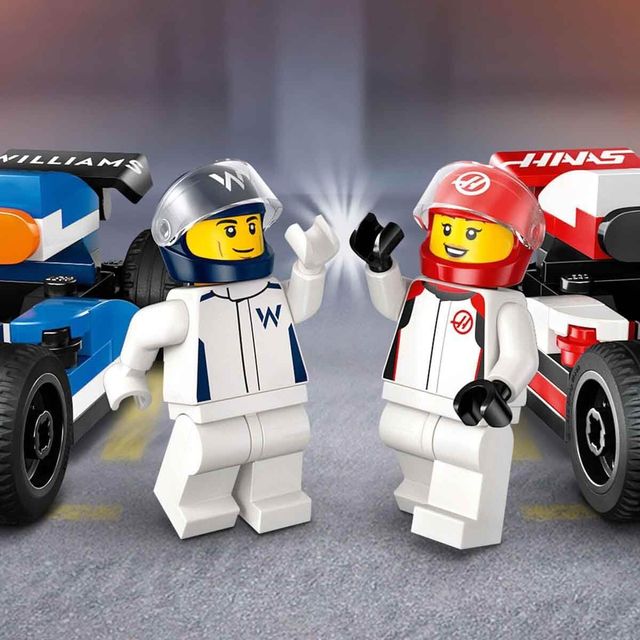 LEGO City Coches de F1 Williams Racing y Haas F1