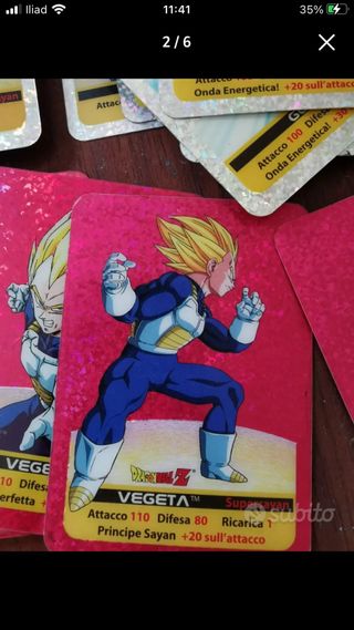 Carte Dragon ball
