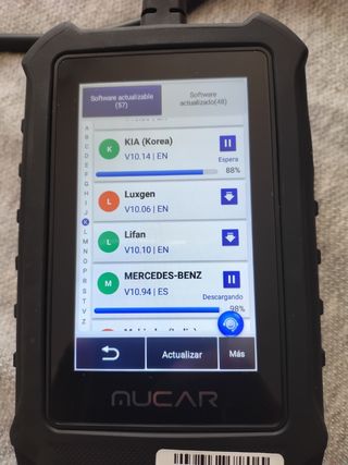 Herramienta diagnóstico mucar cde900
