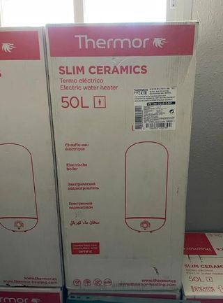 TERMO ELECTRICO 50L THERMOR slim ceramics