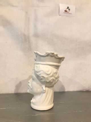 Testa di moro ceramica vaso portavaso fiori arredo
