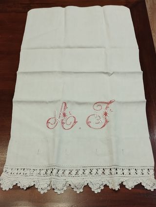 Sábana y fundas almohadas, puro lino.