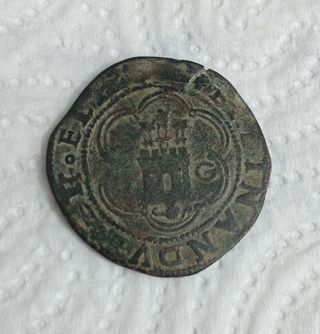 PRECIOSA MONEDA RARA DE LOS REYES CATÓLICOS
