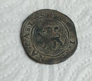 PRECIOSA MONEDA RARA DE LOS REYES CATÓLICOS