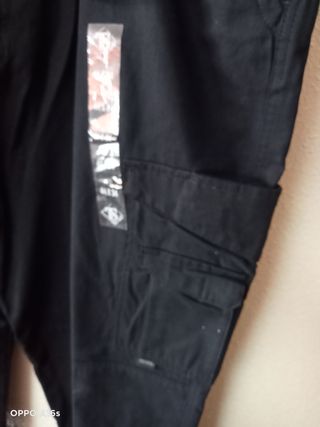 Pantalón táctico hombre talla grande