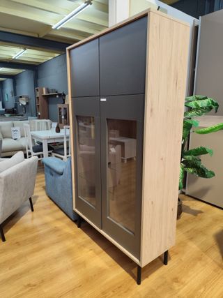 MODERNA VITRINA BASIC  MODELO NORDICO❕❗❕ OFERTA❗❕❗