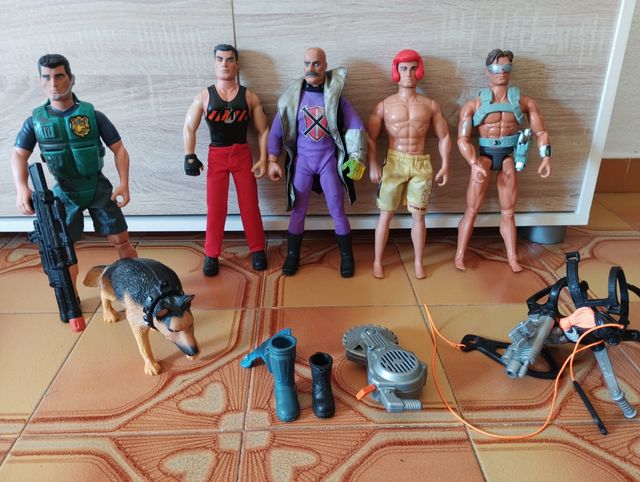 Set di figure di action man