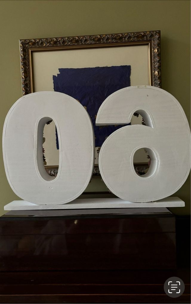 Numeros de flores secas