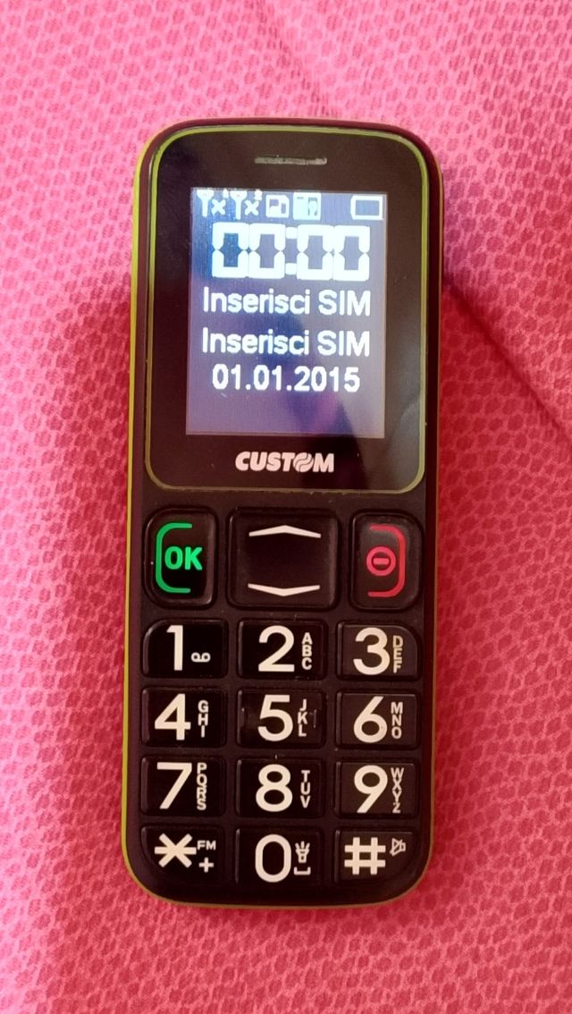 Números grandes de teléfonos celulares personalizados