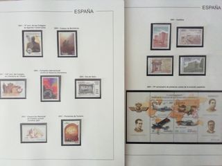 Sellos de España año 2001 completo.
