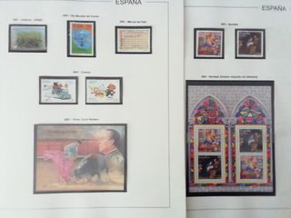Sellos de España año 2001 completo.
