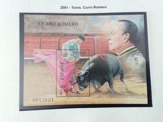 Sellos de España año 2001 completo.