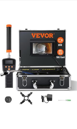 VEVOR Cámara de Inspección de Drenaje con 512 Hz